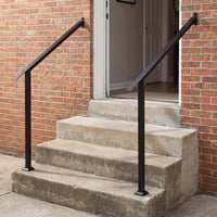 Wall Mount Adjustable Galvanized Steel Handrail for Outdoor Steps