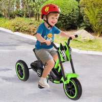 Kids Tricycle, 3-Wheel Toddler Bike with Foot Pedals, Forward/Backward