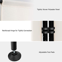 Portable Fiber Wall Divider for Home Office