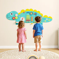 11-in-1 Activity Wall Busy Board Panels for Education and Early Development