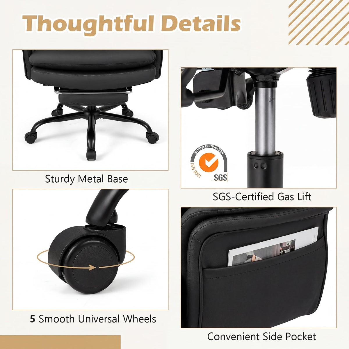Giantex Ergonomic Big & Tall Executive Chair