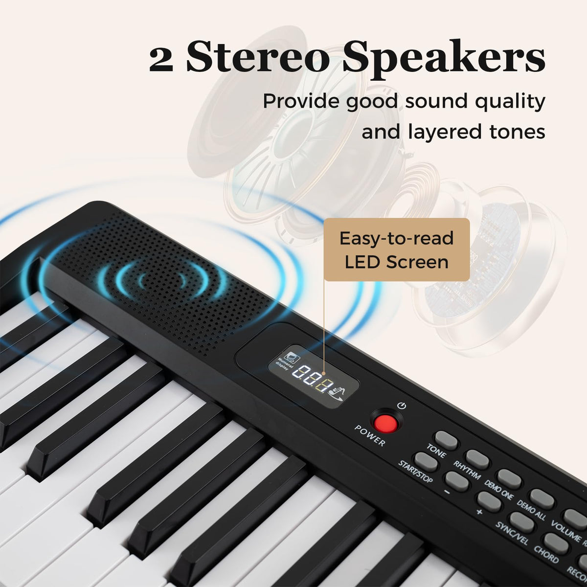 88 Key Foldable Piano Keyboard Portable Full Size Semi Weighted Electric Piano with MIDI Wireless Connection