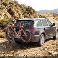 3-Bike Trunk Mount Bike Rack, Foldable Carbon Steel Bicycle Carrier for Hatchback