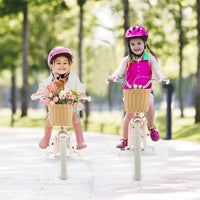 Kids Bike with Training Wheels and Adjustable Handlebar