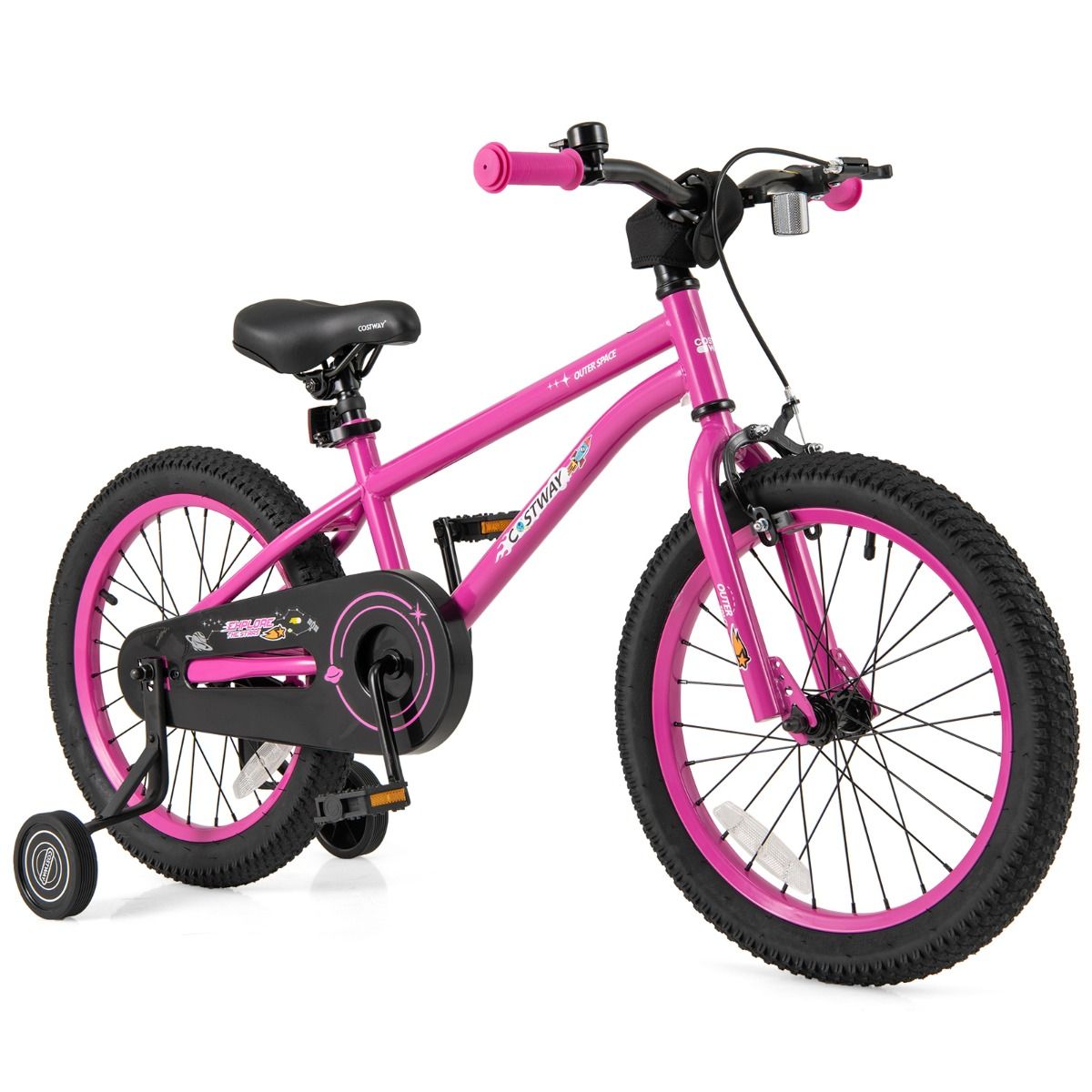 Kids Bike for 4-7 Years Old Sport Bicycle Adjustable with Training Wheels