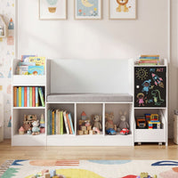 Kids Bookcase and Bookshelf with Reading Nook