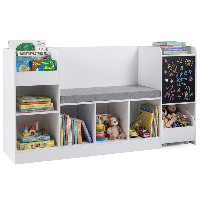 Kids Bookcase and Bookshelf with Reading Nook