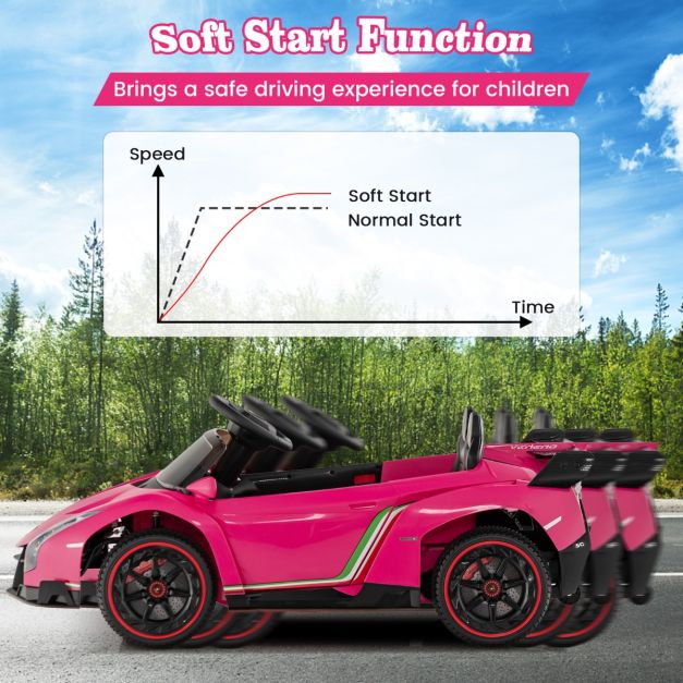 Licensed Lamborghini 4WD Kids Ride-on Sports Car for Kids