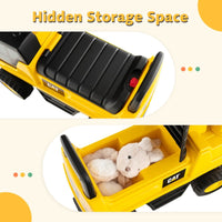 Kids Rid-On Digger Functional Excavator Toy with Rotatable Digging Bucket