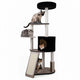 Large Cat Tree Tower with Condo Scratching Posts and Ramp for Cats