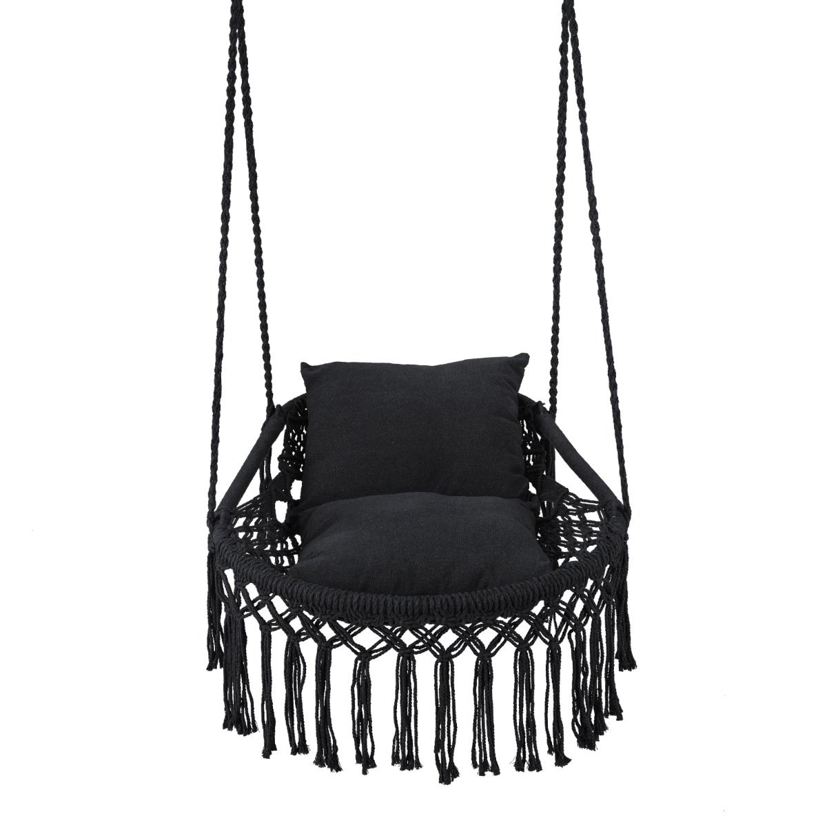 Hanging Hammock Chair with Soft Seat Cushions for Patio/Bedroom