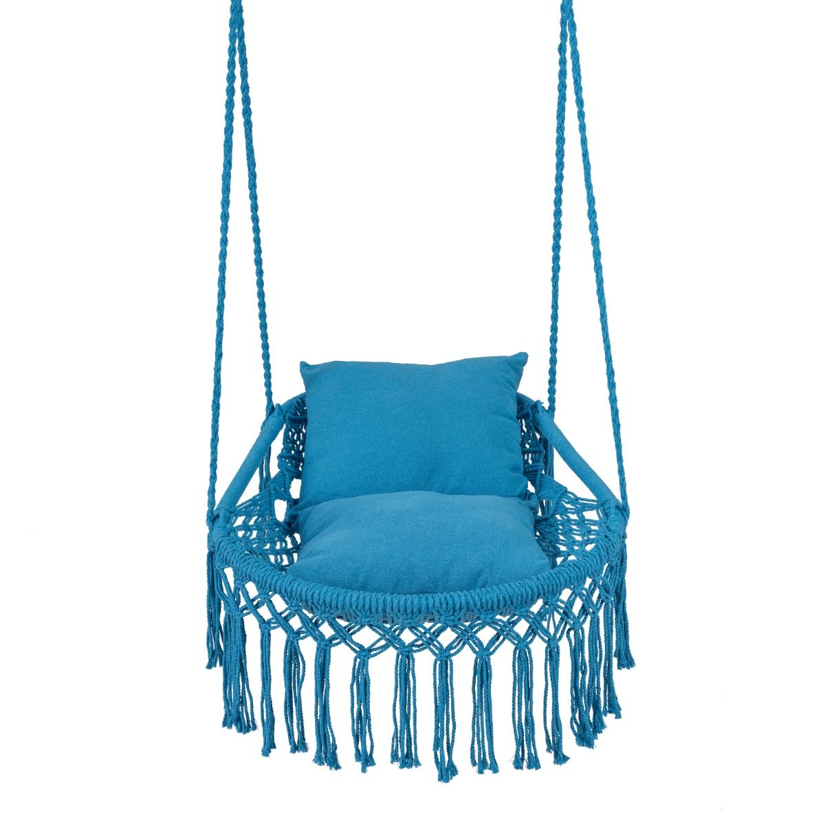 Hanging Hammock Chair with Soft Seat Cushions for Patio/Bedroom