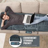 10 Motors Vibrating Massage Mat with Heat