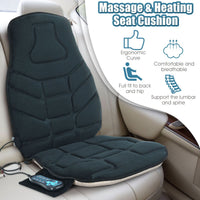 Memory Foam Massage Seat Cushion with Vibration Modes