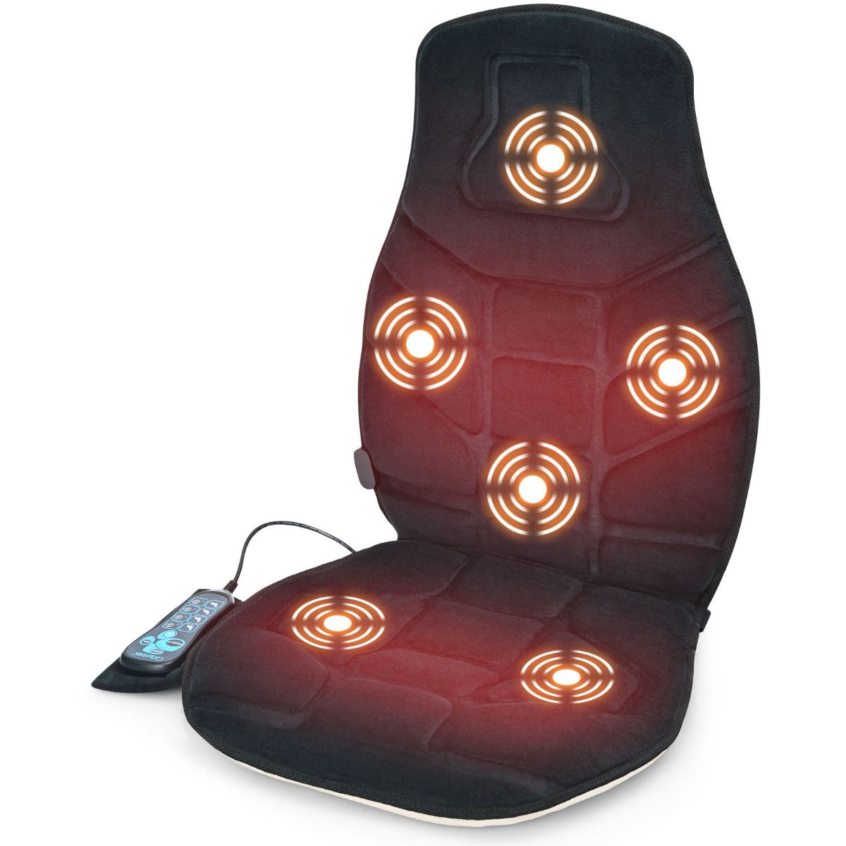 Memory Foam Massage Seat Cushion with Vibration Modes