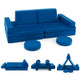 Kids Modular Convertible Foam Folding Sofa with Portable Handle