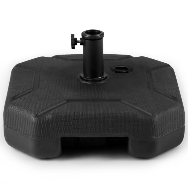 44 cm Fillable Umbrella Base with Handle for 38 mm and 48 mm Umbrella Poles