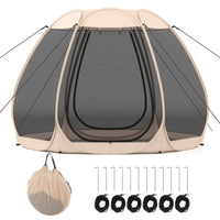 3 X 2.8 M Pop up Mesh Screen House for 4-6 People