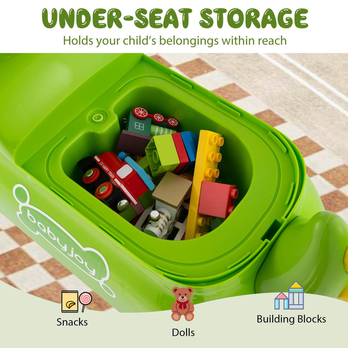 Toddler Walking Sliding Car Foot to Floor Ride on Toy 18+ Months Old