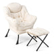 Lazy Chair Sofa Armchair Lounge Chaise Upholstered Single Sofa Indoor Soft Seat