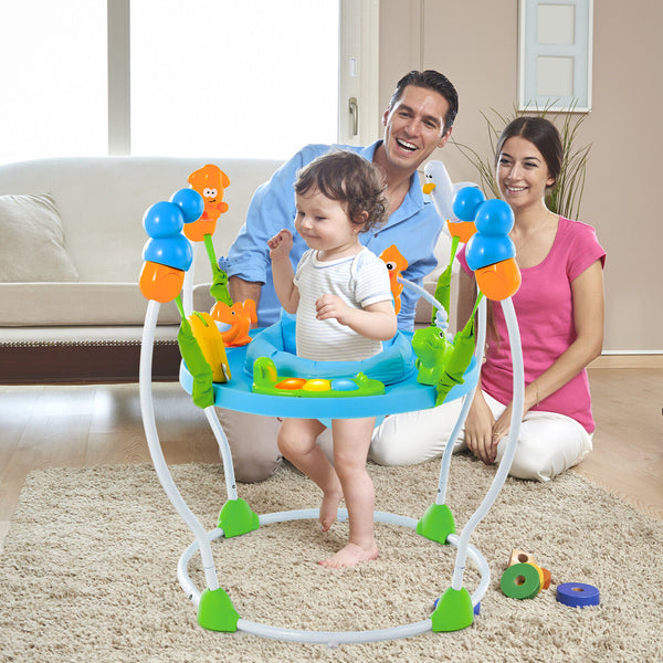 Baby Activity Jumpers and Bouncers Infant Activity Center w/5 Adjustable Heights