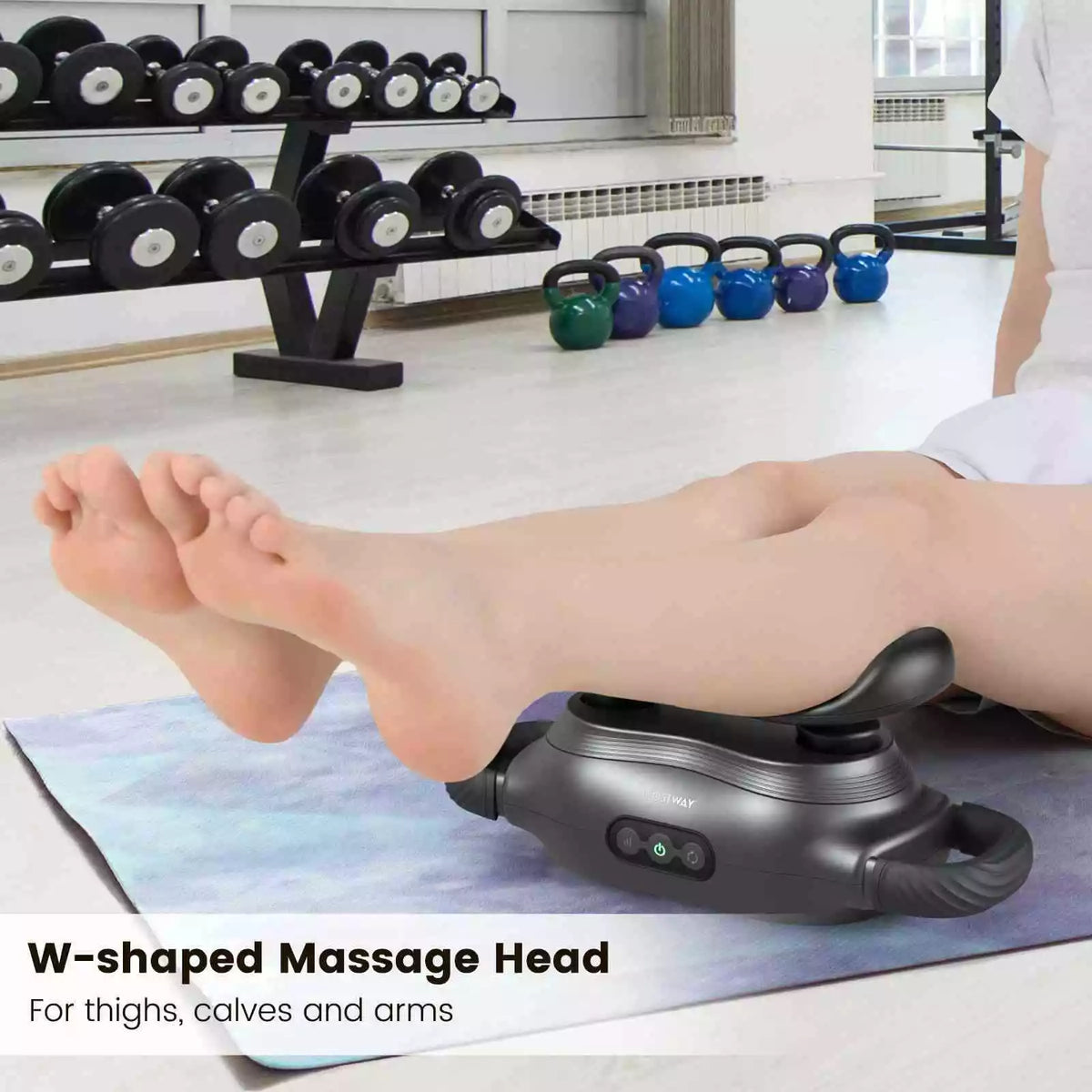 Massage Gun Deep Tissue Multipurpose Electric Massager w/ 3 Switchable Massage