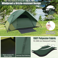 2 Person Camping Tent Waterproof Shelter Portable Outdoor Hiking Backpacking