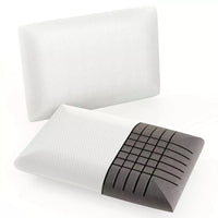 Bamboo Charcoal Memory Foam Pillow 3D Cutting Air Flow Bed Pillows Set of 2