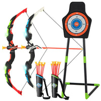 Compound Archery Bow and Arrow Set Toys Gift for Kids Ages 3-12 Shooting Hunting