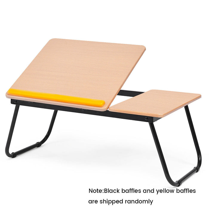 Portable Folding Laptop Desk Computer Notebook Table Stand Tray for Sofa & Bed