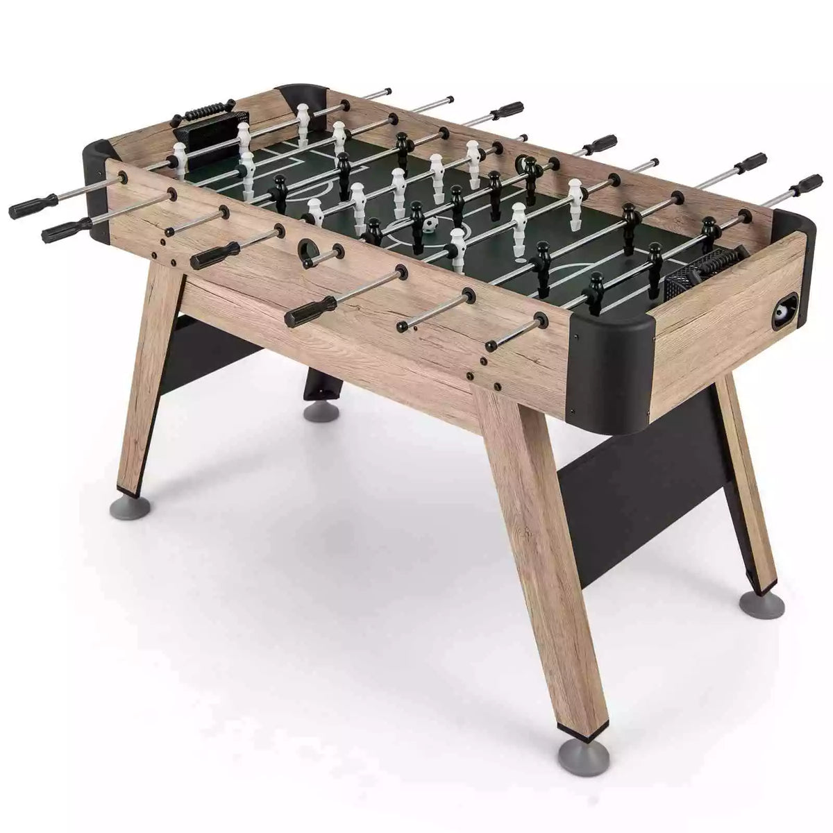 1.2m Adjustable Arcade Foosball Table w/2 Balls & 26 Players for Kids & Adults