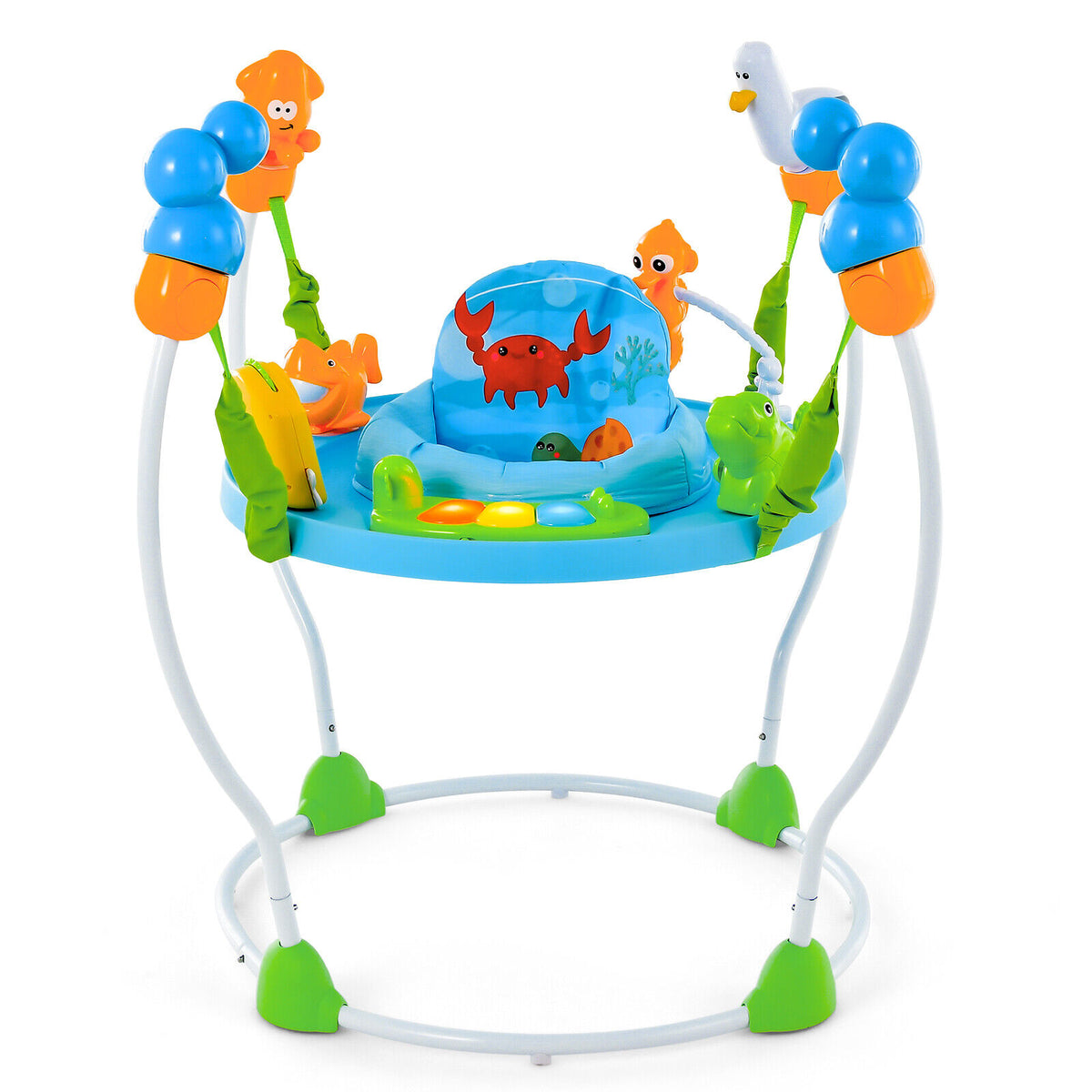 Baby Activity Jumpers and Bouncers Infant Activity Center w/5 Adjustable Heights