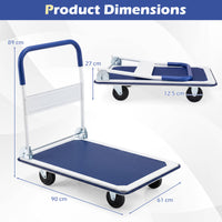 Folding Platform Truck 300KG Load Capacity