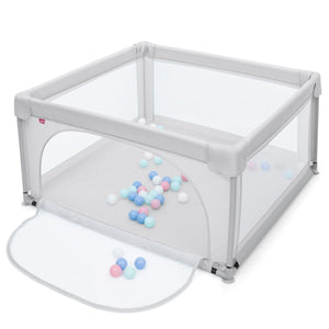Playpen Baby Toddlers Safety Activity Fence with 50 Ocean Balls