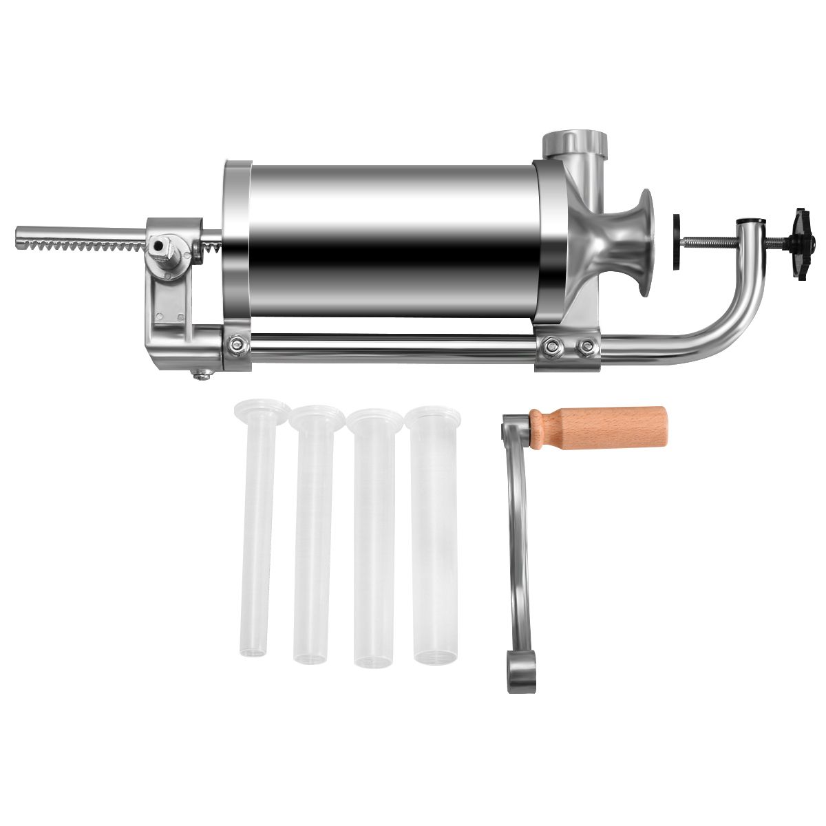 1.5/3L Vertical Sausage Stuffer Maker Stainless Steel Meat Filler