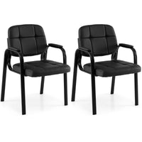 Waiting Room Guest Chairs with Padded Armrests Set of 2/4
