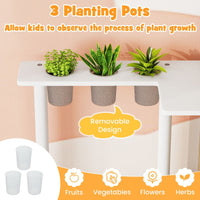 Wooden Modular Play Kitchen with Fridge and Dishwasher for Ages 3+