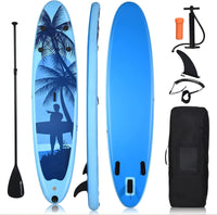 Inflatable Stand up Paddle Board, 10/11ft Floating SUP Board with ISUP Accessories