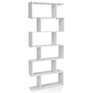 GIANTEX 6-Tier Shelf Bookcase