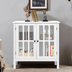 Storage Sideboard Cabinet, Free Standing Console Table Organizer