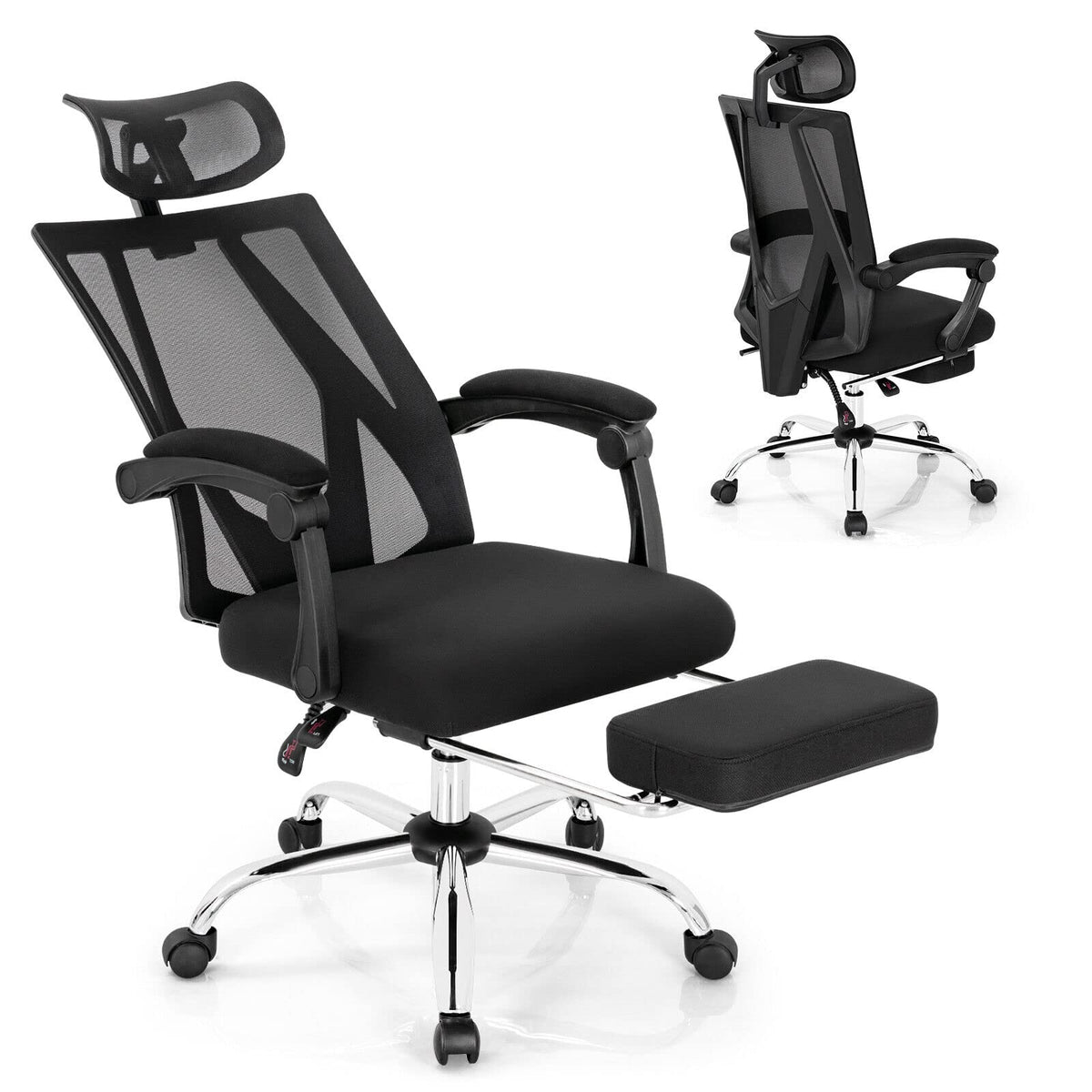 Giantex Ergonomic Office Chair with Footrest
