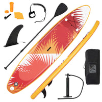 10.5' Inflatable Stand up Paddle Board, Floating SUP Paddle Board, Standing Surfing Paddleboard for Youth & Adult, 10.5' x 30" x 6"