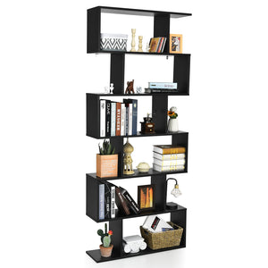 GIANTEX 6-Tier Shelf Bookcase