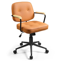 Giantex PU Leather Home Office Chair