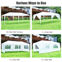 Giantex 3x6M Gazebo Canopy Party Wedding Marquee Event Pavilion Tent