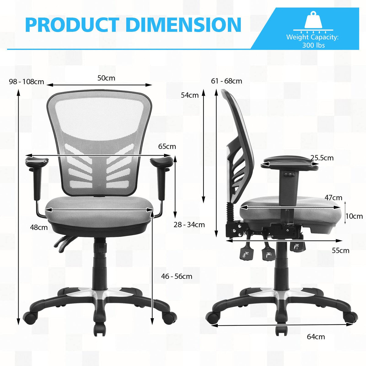 Giantex Rocking Home Office Chair