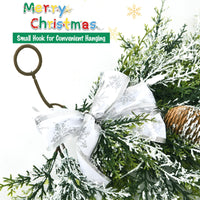 200cm Snow Flocked Christmas Garland