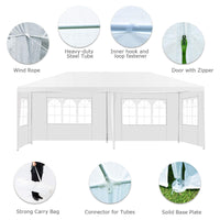 Giantex 3x6M Gazebo Canopy Party Wedding Marquee Event Pavilion Tent