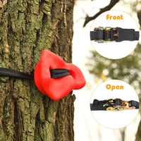 18PC Tree Climbing Holds for Kids and Adults Climber, Kids Ninja Climbing Rock Stones w/6 Ratchet Straps