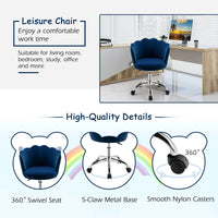 Giantex Velvet Office Chair